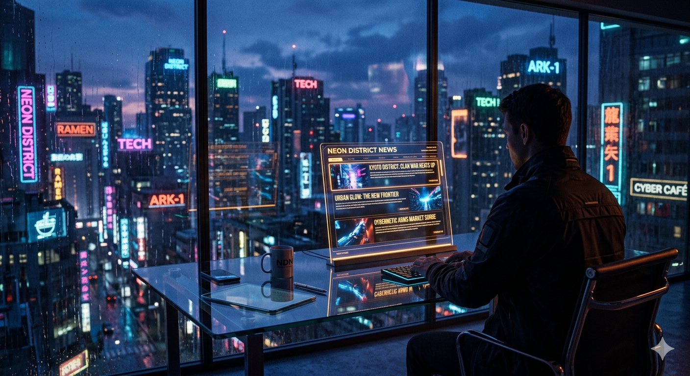 Write for the District - Neon Districts