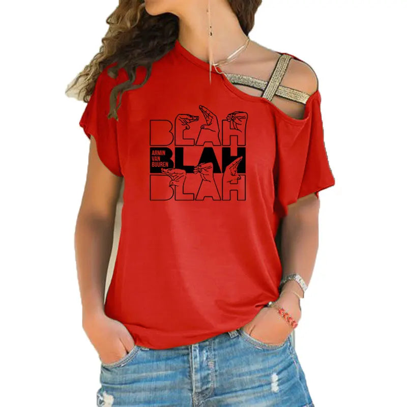 Armin Van Buuren BLAH Tee - Neon Districts