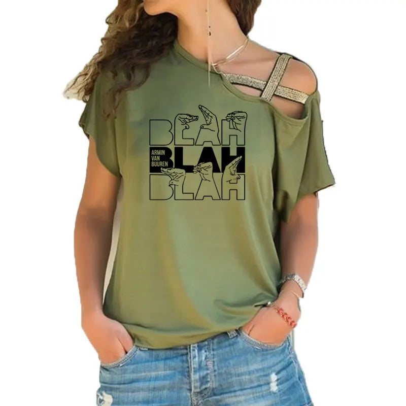 Armin Van Buuren BLAH Tee - Neon Districts