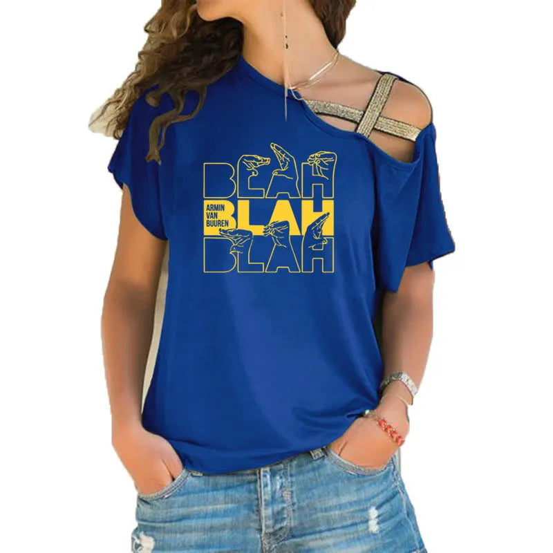 Armin Van Buuren BLAH Tee - Neon Districts