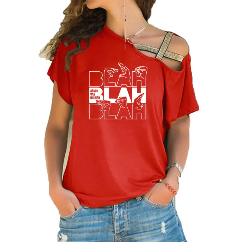 Armin Van Buuren BLAH Tee - Neon Districts