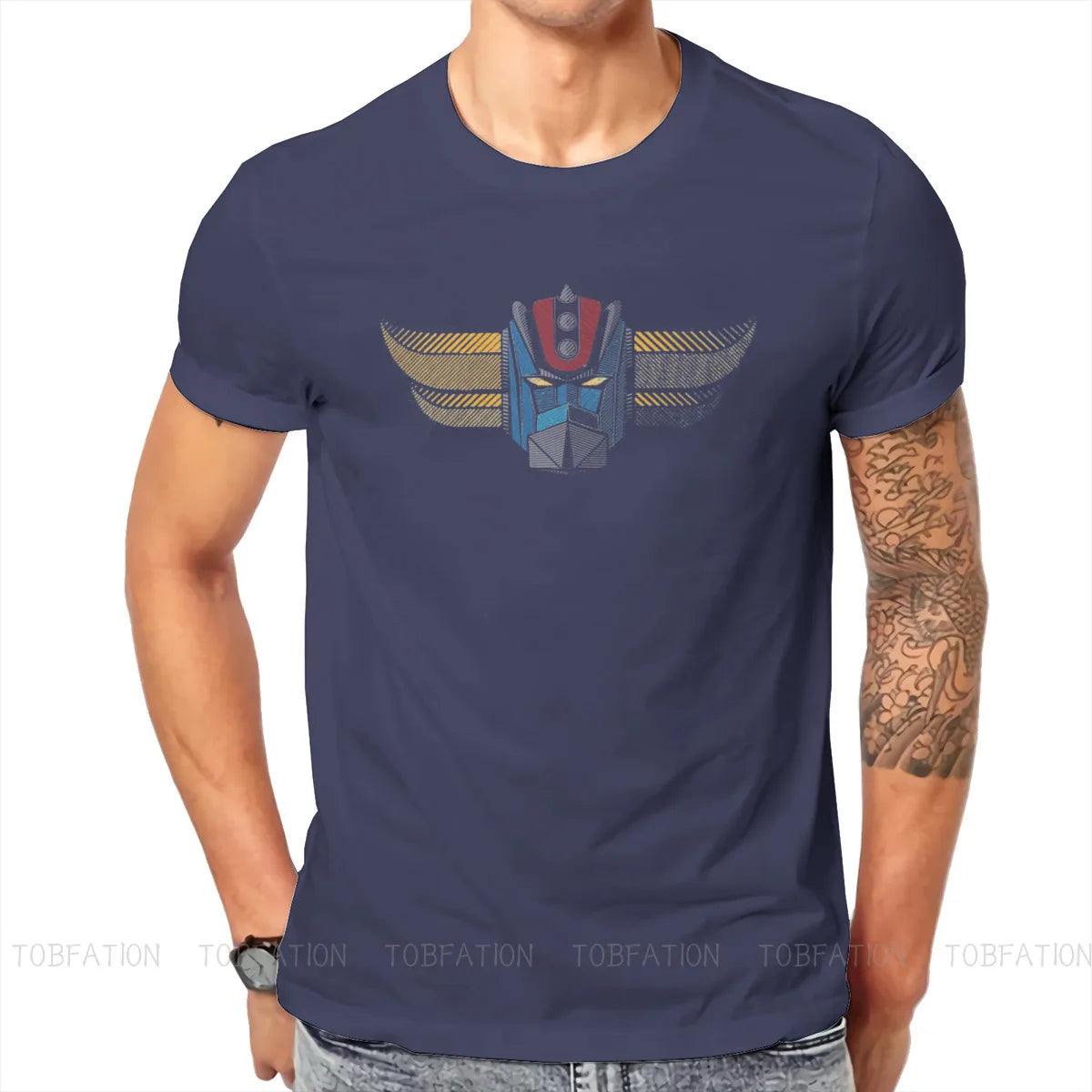 UFO Robot Grendizer Classic Tee – Goldorak Retro Anime Shirt