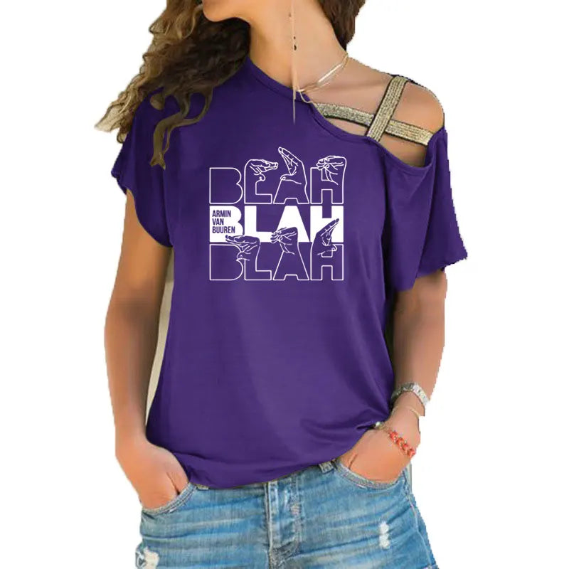 Armin Van Buuren BLAH Tee - Neon Districts
