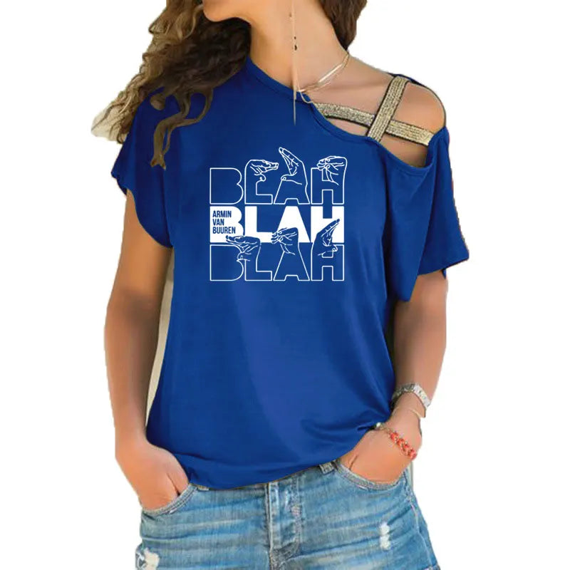 Armin Van Buuren BLAH Tee - Neon Districts