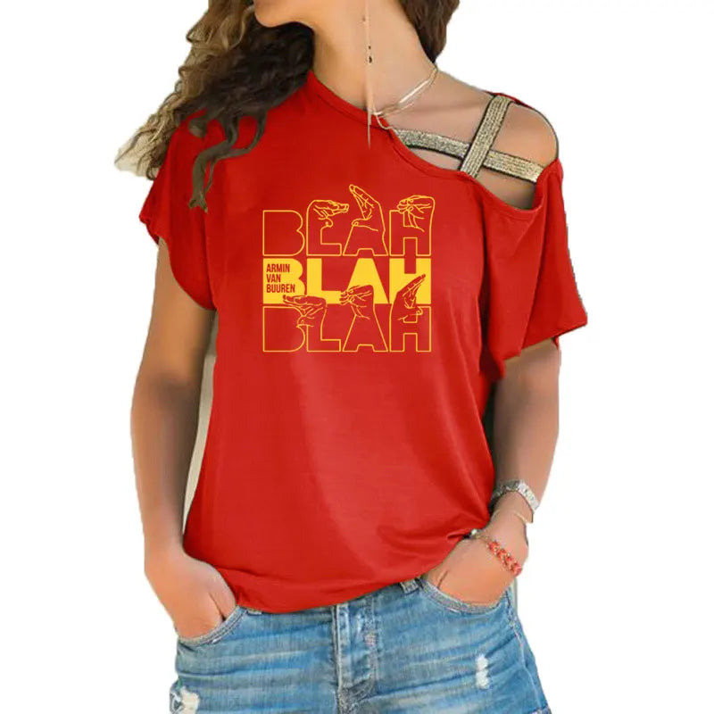 Armin Van Buuren BLAH Tee - Neon Districts