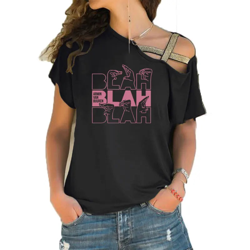 Armin Van Buuren BLAH Tee - Neon Districts