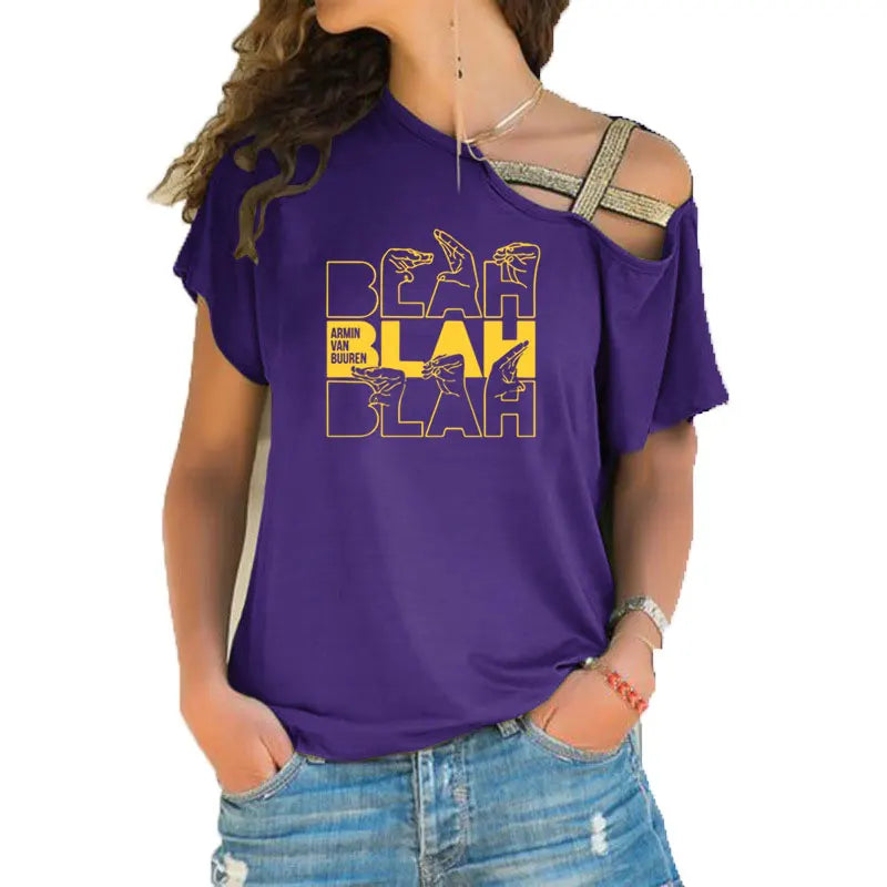 Armin Van Buuren BLAH Tee - Neon Districts