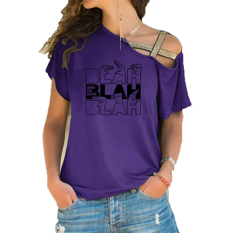 Armin Van Buuren BLAH Tee - Neon Districts