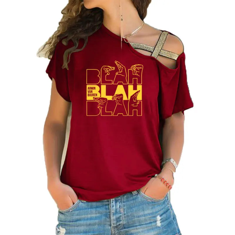 Armin Van Buuren BLAH Tee - Neon Districts