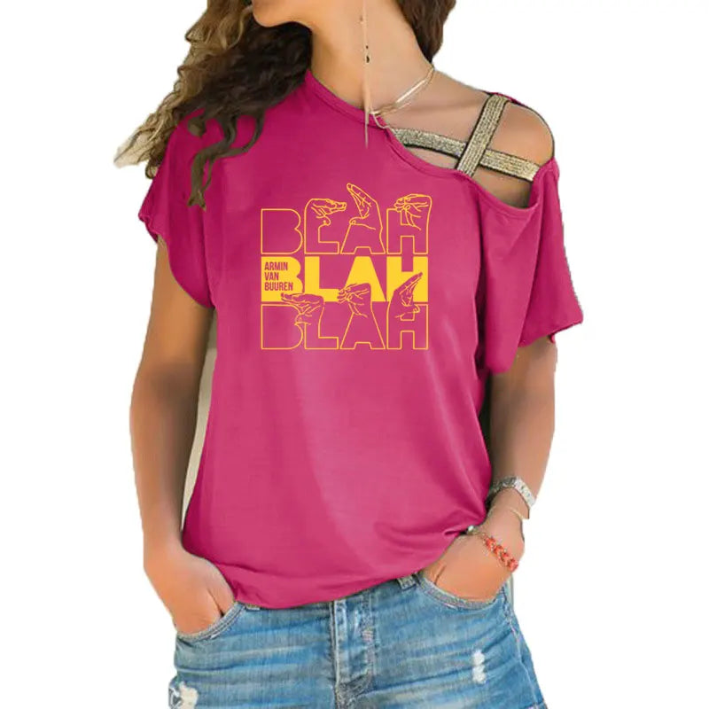 Armin Van Buuren BLAH Tee - Neon Districts