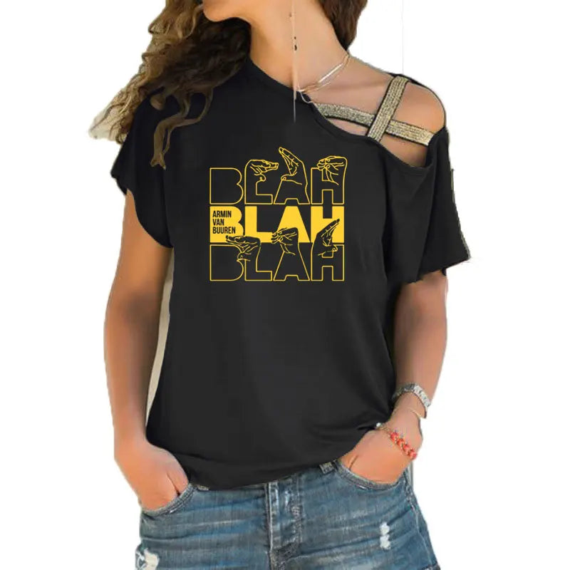 Armin Van Buuren BLAH Tee - Neon Districts