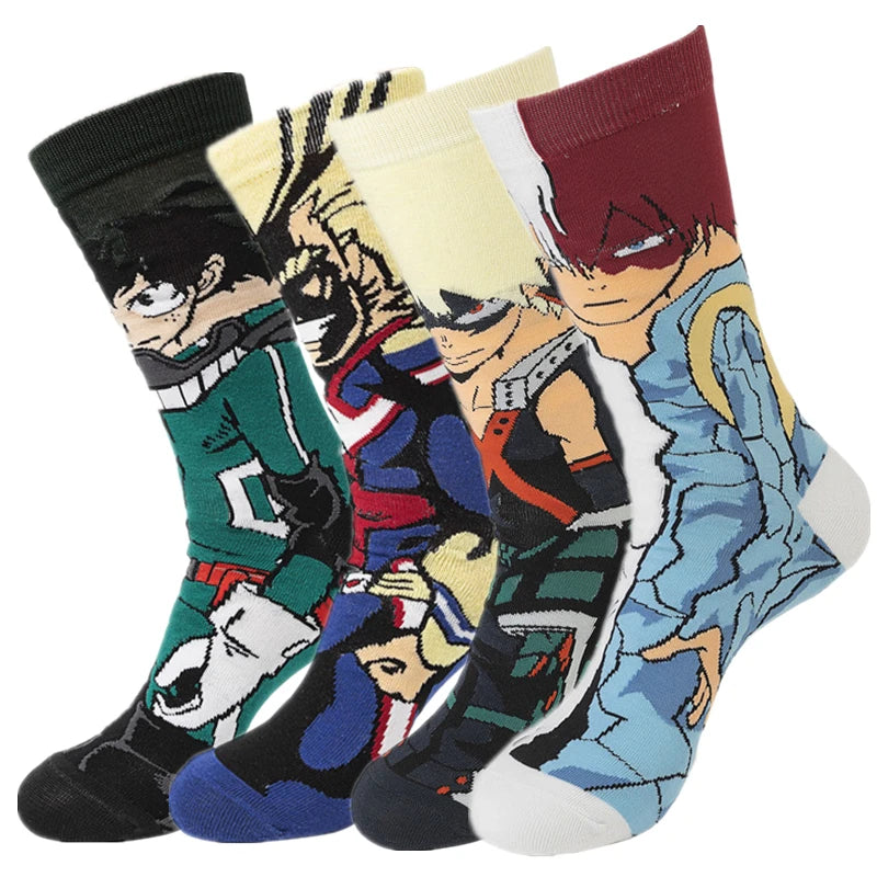 My Hero Academia Character Socks - Neon Districts