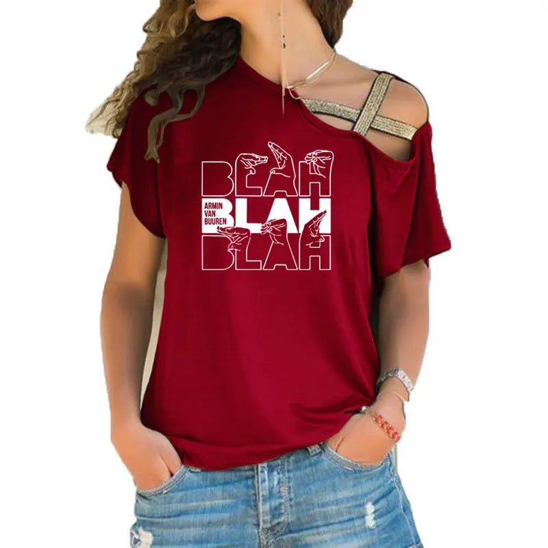 Armin Van Buuren BLAH Tee - Neon Districts