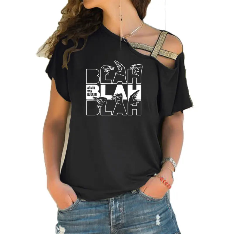 Armin Van Buuren BLAH Tee - Neon Districts
