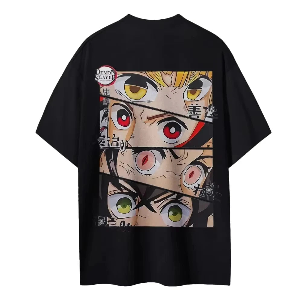 Demon Slayer Tanjiro Graphic Tee – Anime Fan T-Shirt