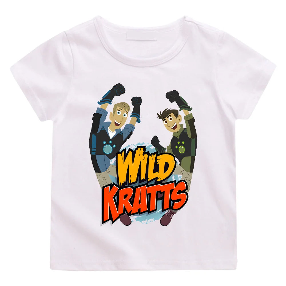Wild Kratts Adventure Kids Tee - Neon Districts