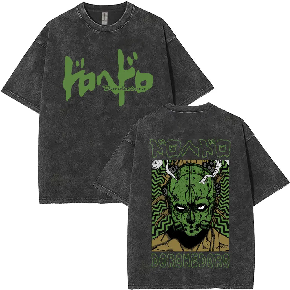 Dorohedoro Kaiman Washed Gothic Manga Tee