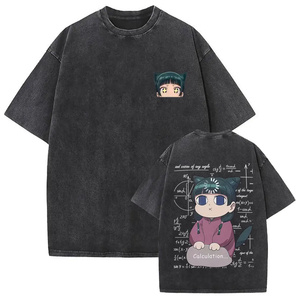 Apothecary Diaries Maomao Vintage Washed Tee – Manga Graphic