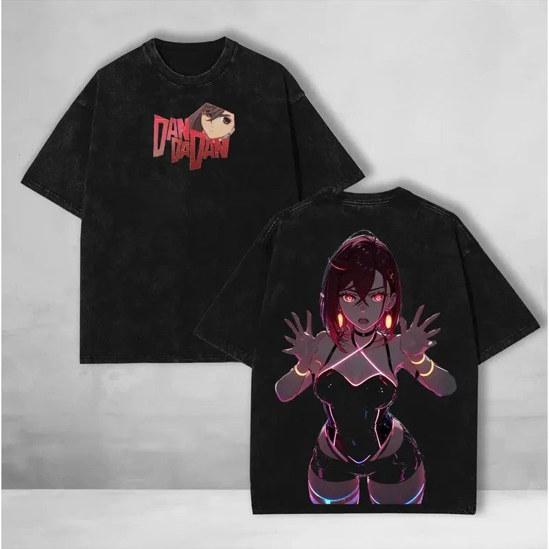 Dandadan Okarun & Turbo Granny Oversized Tee