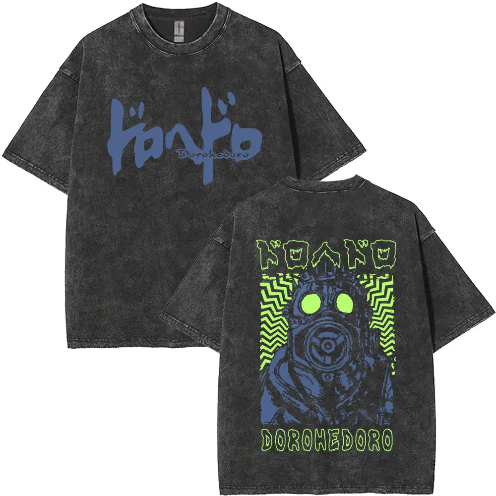 Dorohedoro Kaiman Washed Gothic Manga Tee