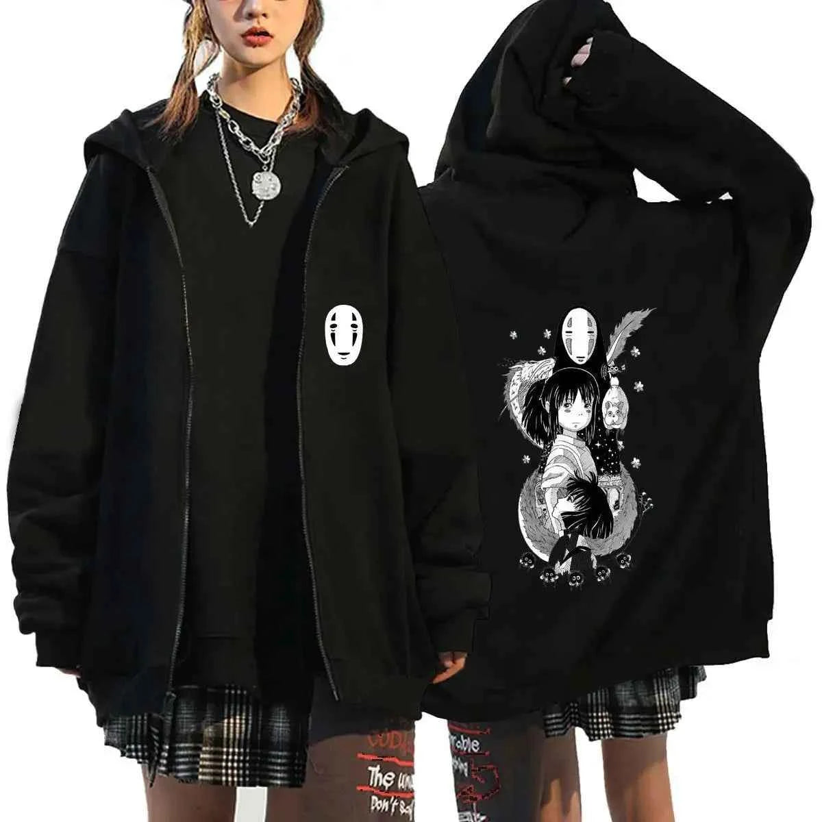 Ghibli No-Face Hoodie