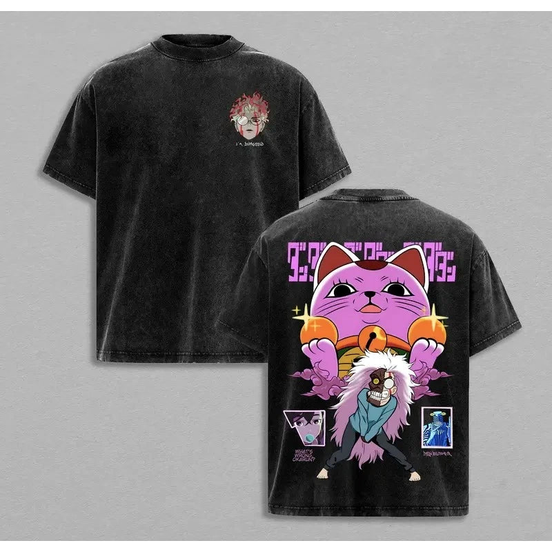 Dandadan Graphic Washed Vintage Tee