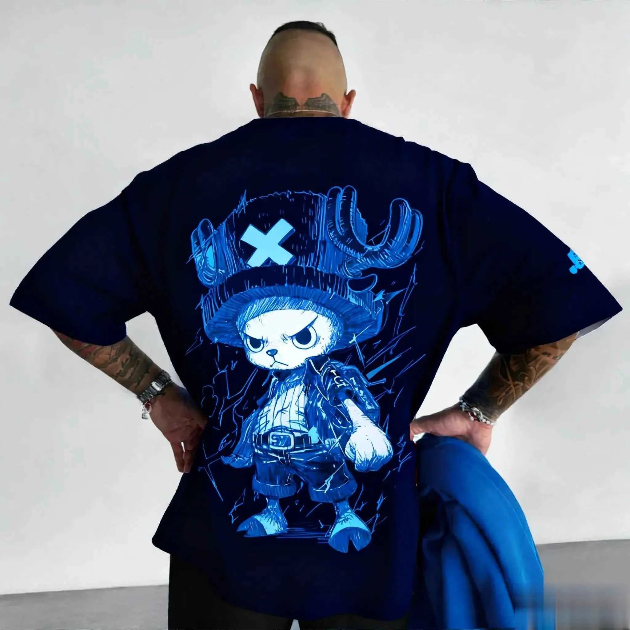 One Piece Tony Tony Chopper Tee – Hip-Hop Street Print
