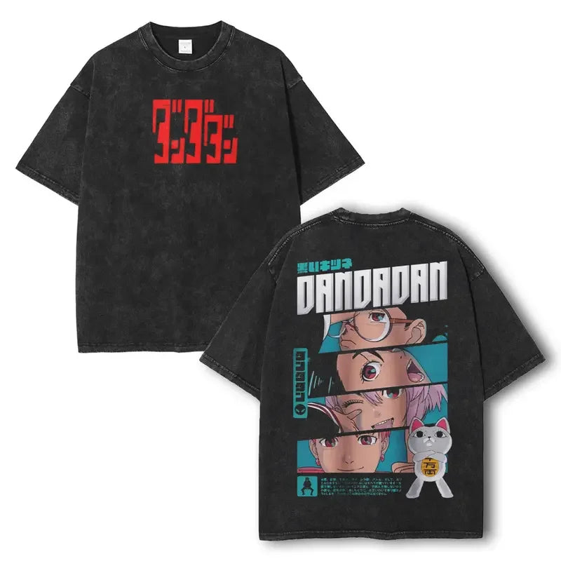 Dandadan Okarun & Turbo Granny Oversized Tee