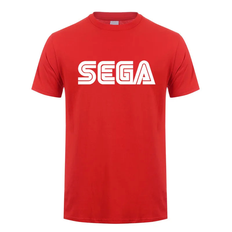 Sega — Logo Casual Cotton Summer Tee - Neon Districts