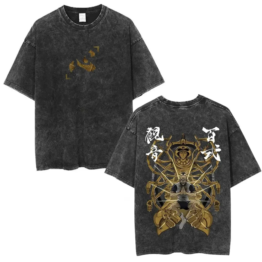 Hunter x Hunter Phantom Troupe Tee – Hisoka Oversized Washed