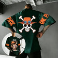 One Piece — Portgas D. Ace Streetwear Graphic Tee - Neon Districts