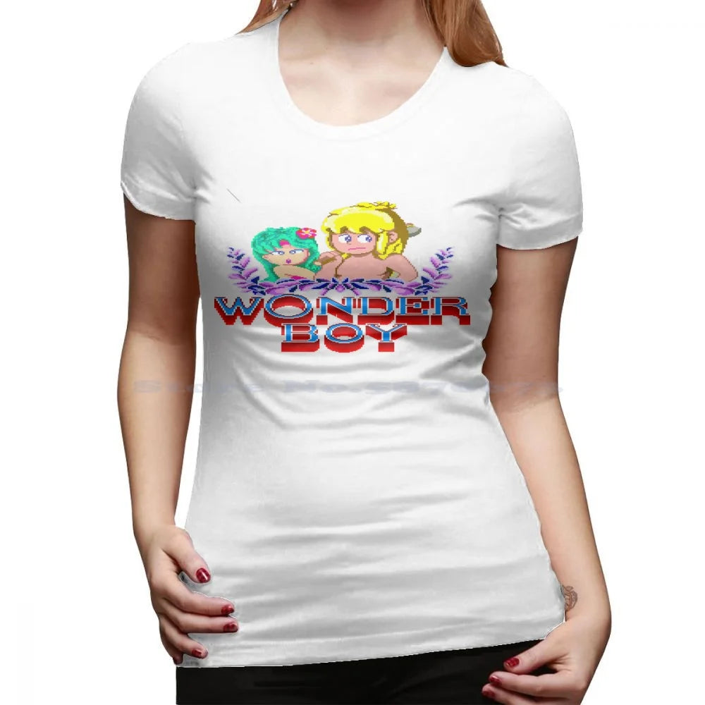 Wonder Boy — Arcade Classic Retro Vintage Tee - Neon Districts