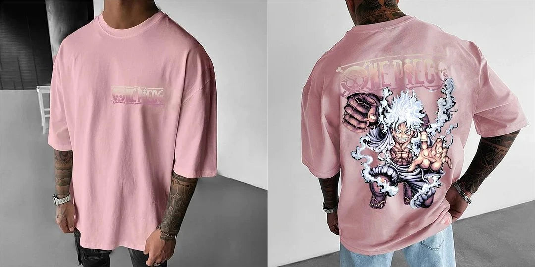 One Piece — Luffy Family Harajuku Parent & Child Tee - Neon Districts