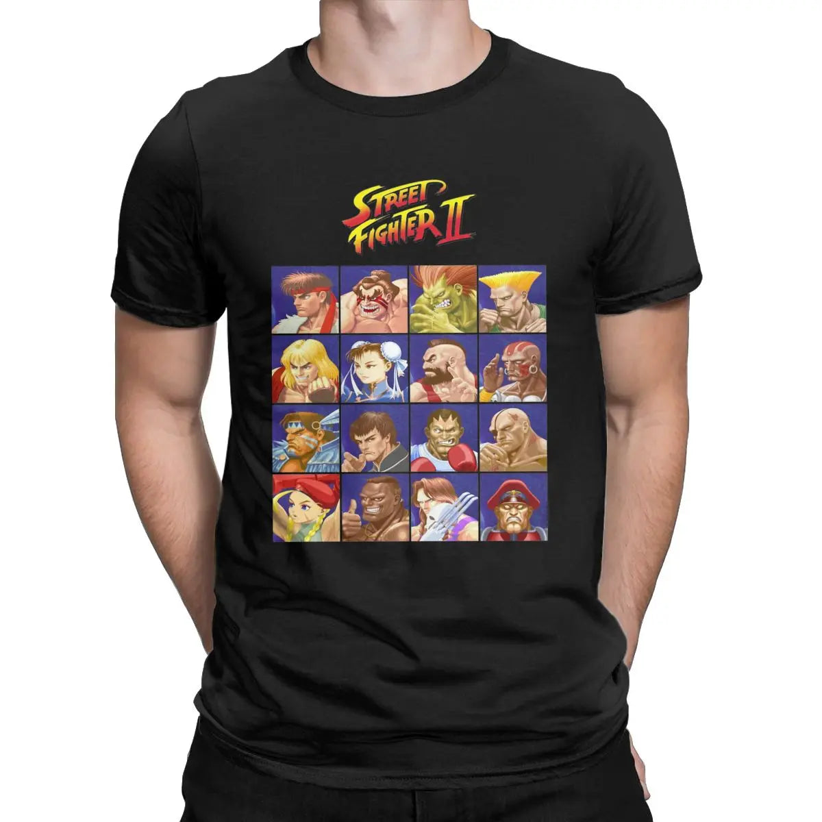 Street Fighter II — Character Select Screen Tee - Neon Districts
