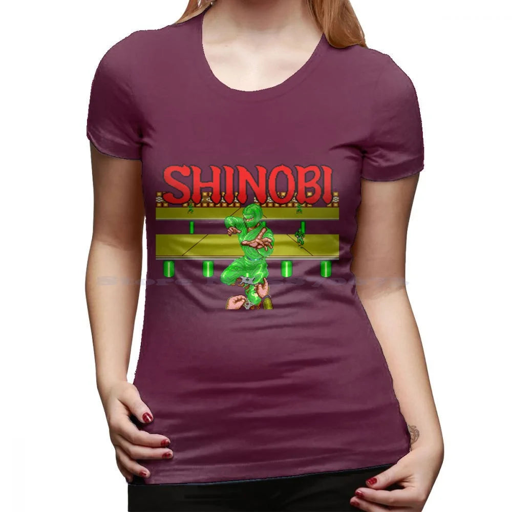 Shinobi — Sega Master System Arcade Ninja Tee - Neon Districts