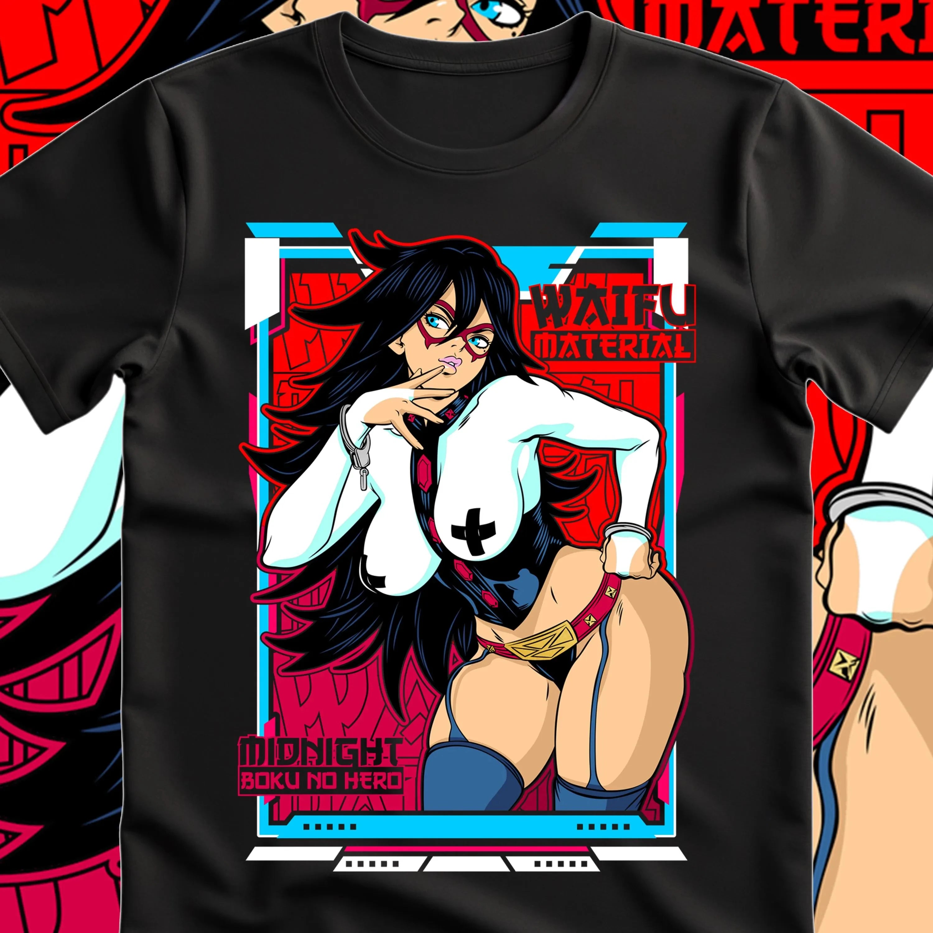 Midnight Graphic Anime Tee