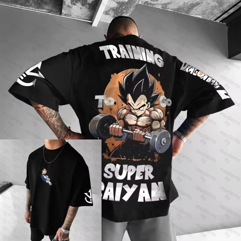 Dragon Ball Vegeta Graphic Tee - Neon Districts