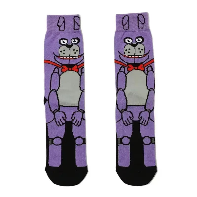Five Nights at Freddy's Anime Socks - Neon Districts
