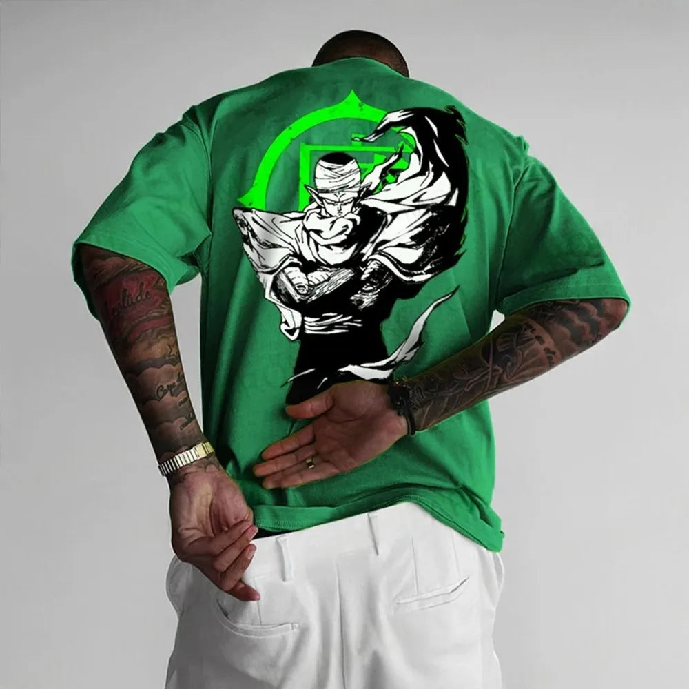 Dragon Ball Piccolo Streetwear Tee - Neon Districts