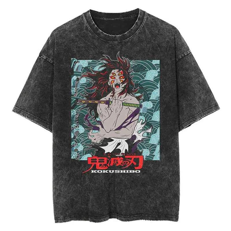 Harajuku Vintage Oversized Graphic Tee