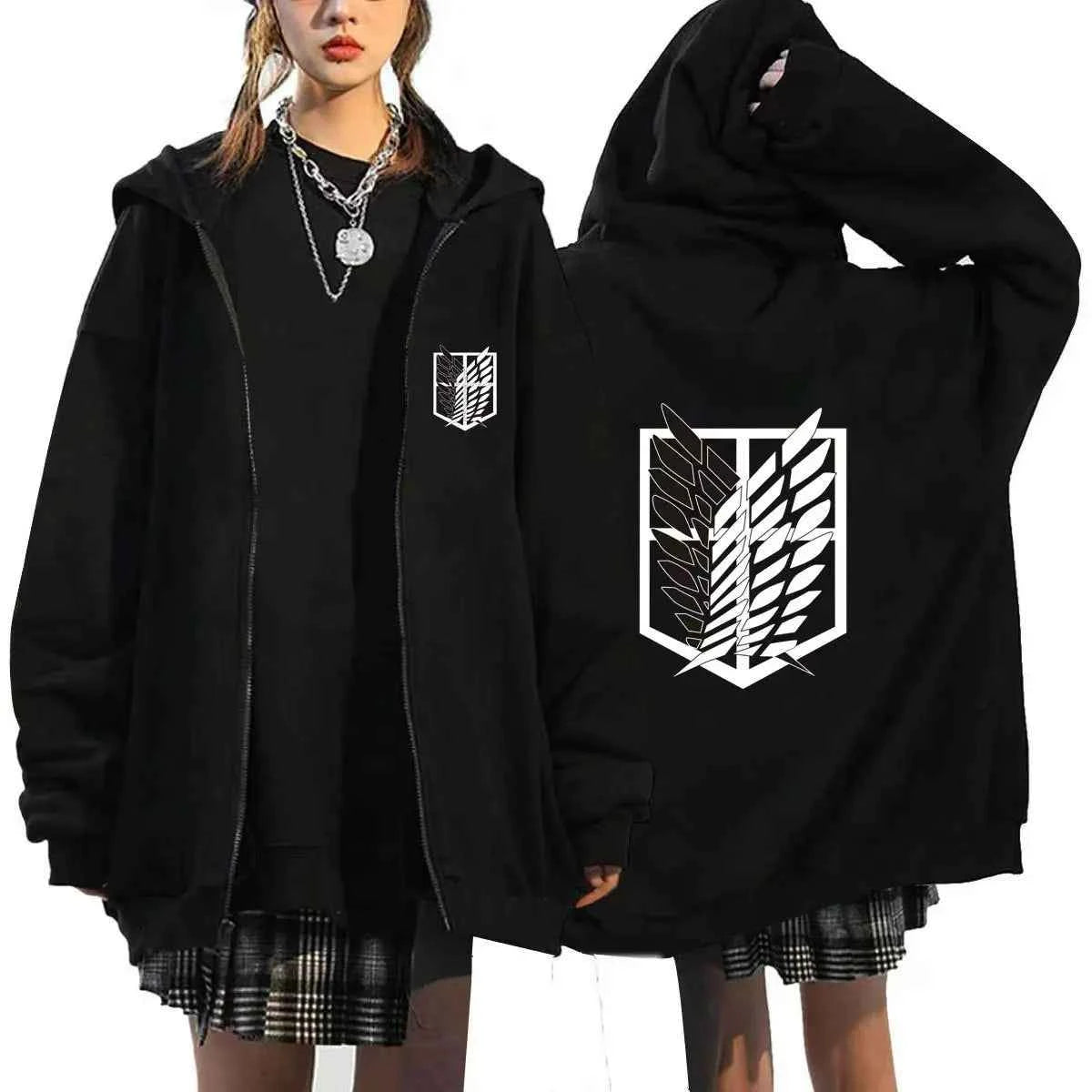 Attack on Titan Levi Zip Hoodie