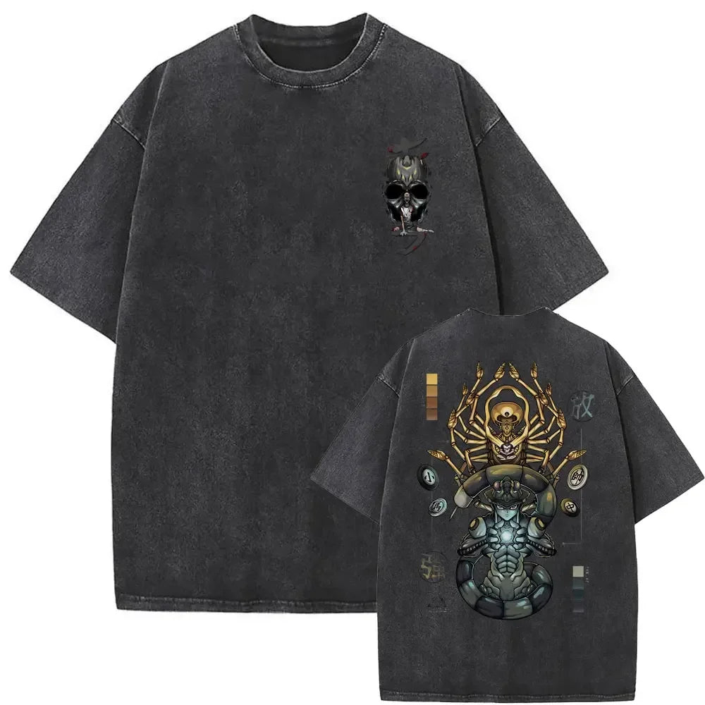 Hunter x Hunter Hisoka Washed Vintage Tee – Oversized Graphic