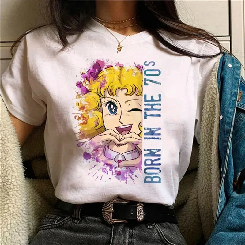 Candy Cartoon Harajuku Streetwear Tee - Neon Districts