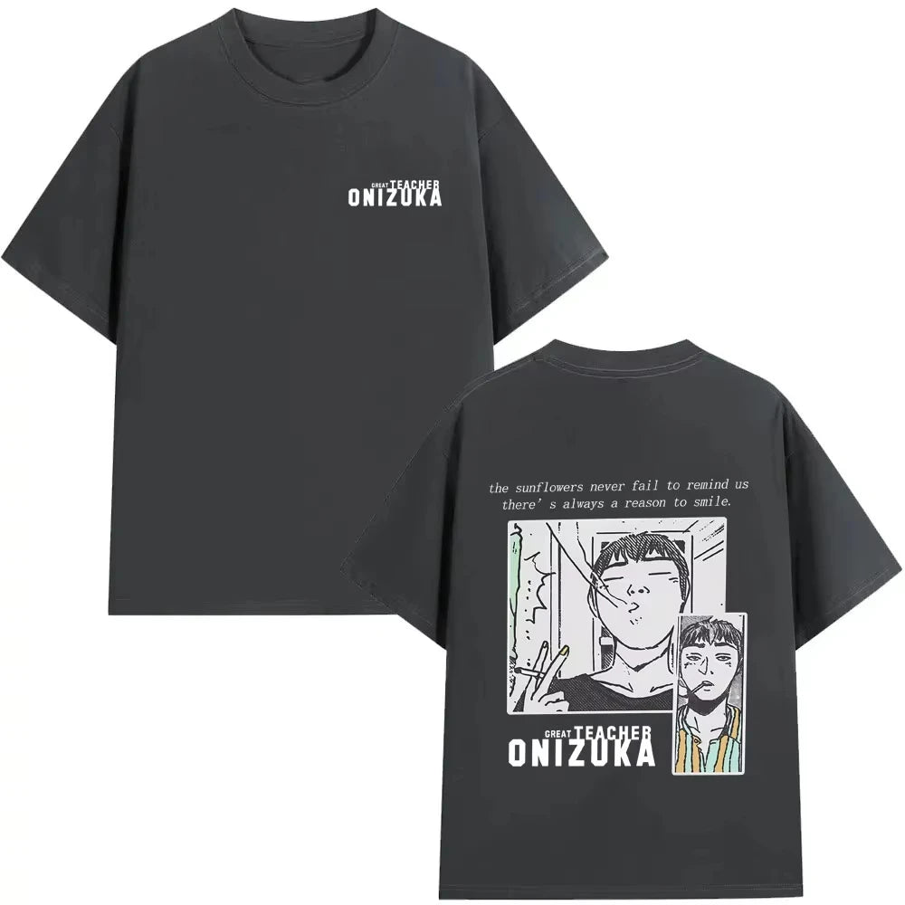 GTO Great Teacher Onizuka Vintage Tee – Eikichi Manga Graphic