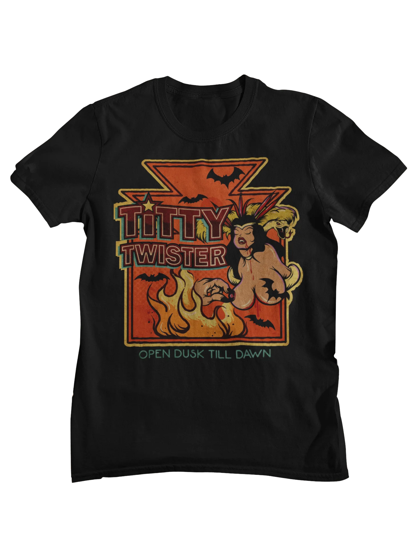 From Dusk Till Dawn Cult Movie Tee - Neon Districts