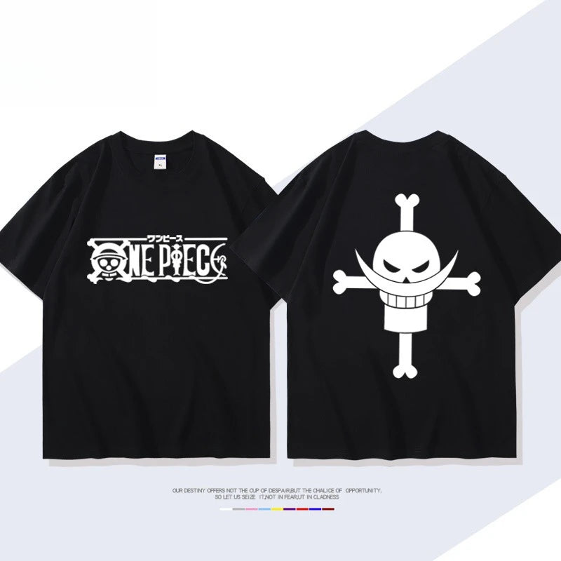 One Piece — Edward Newgate Whitebeard Graphic Tee - Neon Districts