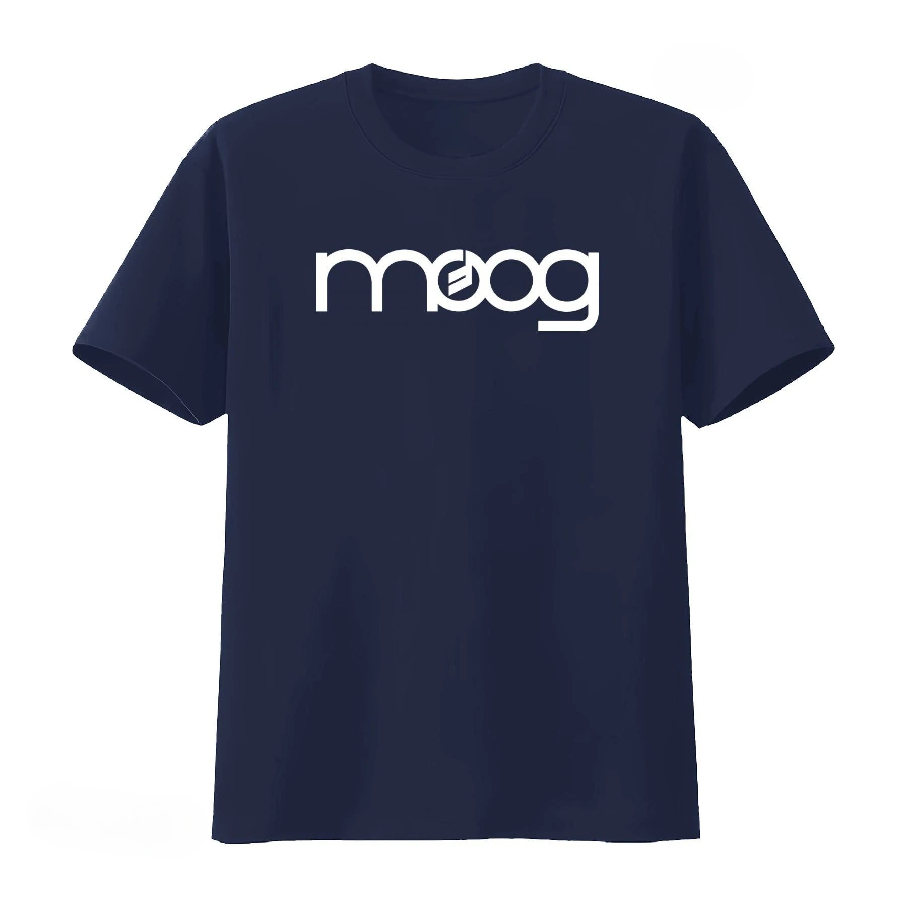 Moog — Black Logo Washed Synthesizer Tee - Neon Districts
