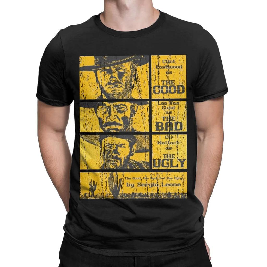 The Good The Bad and The Ugly — Leone Cowboy Film Tee