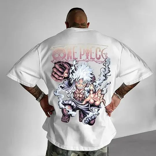 One Piece — Luffy Family Harajuku Parent & Child Tee - Neon Districts