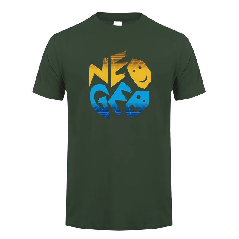 Neo Geo — MVS Summer Cotton Logo Tee - Neon Districts